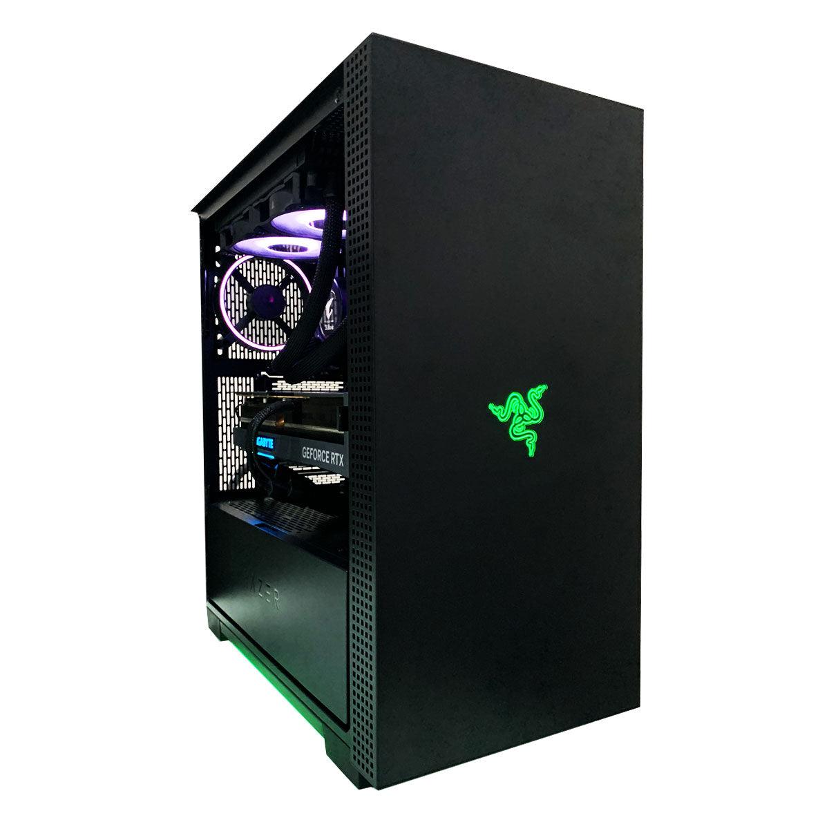 Ultra Razer Tomahawk Gaming PC | Ryzen 7 7700X | 32GB DDR5 | 1 TB SSD | 1 TB HDD | RTX 4080 |  Windows 11 Home