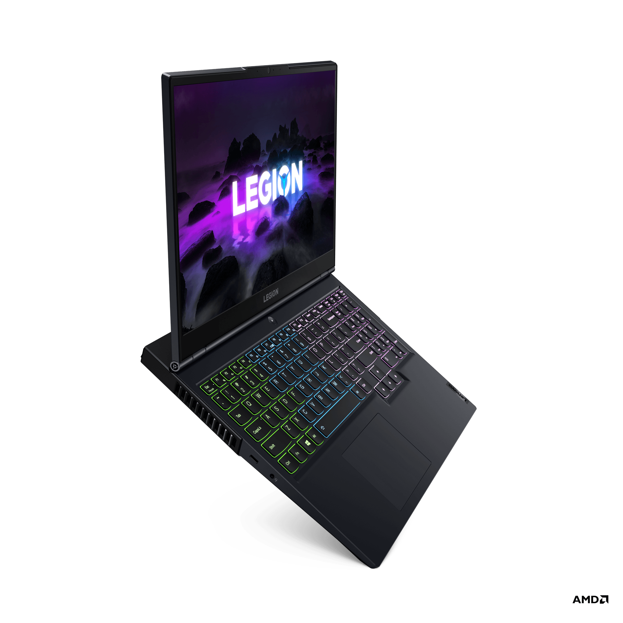 LENOVO LEGION 5 15ACH6 82JW00H6PH 165HZ GAMING LAPTOP (PHANTOM BLUE) | 15.6” FHD | RYZEN 5 5600H | 16GB DDR4 | 512GB SSD | RTX3050 | WIN11 + M300 RGB GAMING MOUSE + ACTIVE GAMING BACKPACK (GX41C86982)