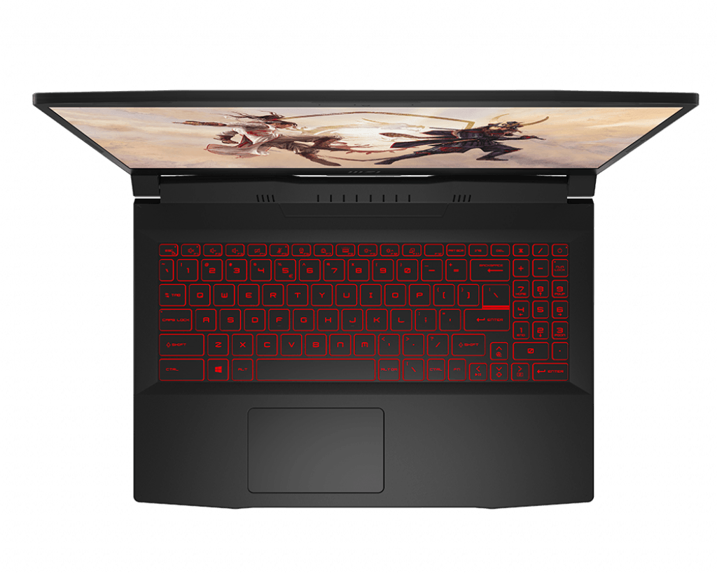 MSI KATANA GF66 11UC-884PH  GAMING LAPTOP (BLACK) | 15.6" FHD | DDR IV 8GB | 512GB SSD | RTX 3050 | WIN10 W/ FREE KATANA TOY SET + MSI ESSENTIAL BACKPACK (BLACK)