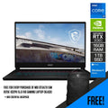 MSI Stealth 15M B12UE-032PH Gaming Laptop (Black) | 15.6 FHD | i7-1280P | 16GB DDR4 | 1TB SSD | RTX 3060 | Windows 11 | MSI Essential Backpack