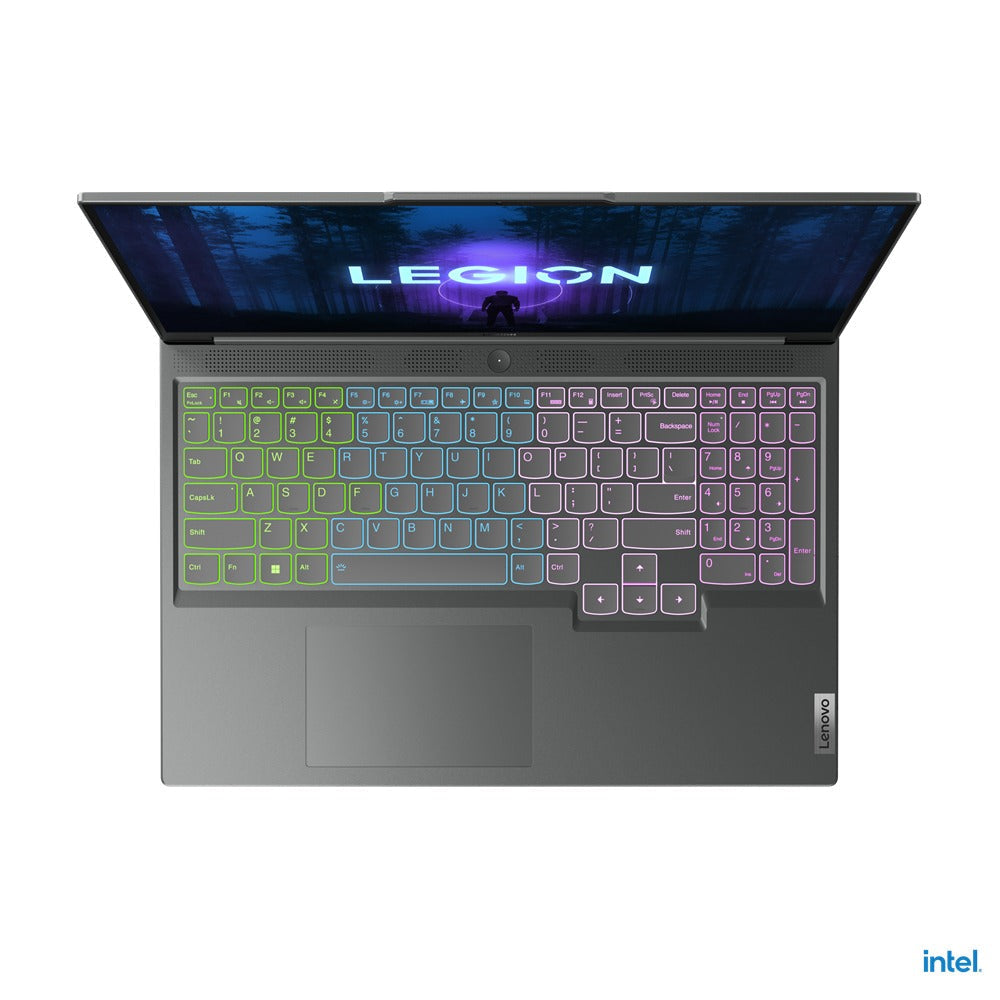 Lenovo Legion Slim 5 16IRH8 82YA0037PH Gaming Laptop (Storm Grey) | 16" WQXGA (2560x1600) | i7-13700H | 16GB RAM | 1TB SSD | RTX 4060 | Windows 11 Home | MS Office Home & Student 2021 | M300 RGB Gaming Mouse | Active Gaming Backpack