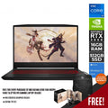 MSI KATANA GF66 11UD-883PH GAMING LAPTOP (BLACK) | 15.6" FHD | DDR4 16 | 512GB SSD | RTX 3050 Ti | WIN11 W/ FREE KATANA TOY SET + MSI ESSENTIAL BACKPACK (BLACK)