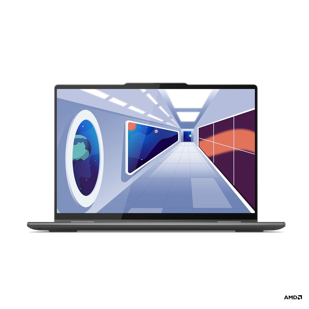 Lenovo Yoga 7 82YM0030PH Laptop (Storm Grey) | 14" WUXGA (1920x1200) OLED 10-Point Multi-Touch | Ryzen 5 7535U | 16GB RAM | 512GB SSD | AMD Radeon 660M | Windows 11 Home | MS Office Home & Student 2021 | Backpack B210