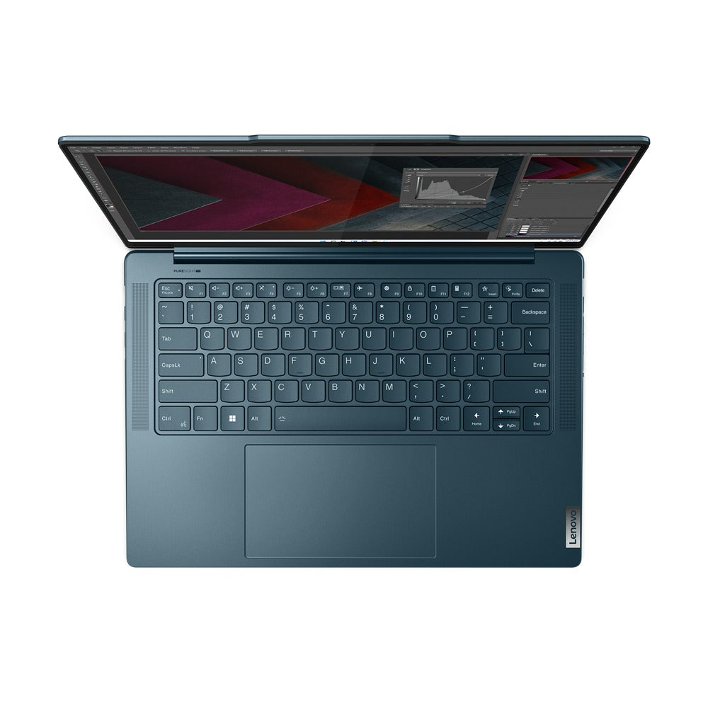 Lenovo Yoga Pro 7 14IRH8 82Y7003UPH 14.5" 3K IPS Laptop (Tidal Teal) | 14.5" (3072x1920) | i7 13700H | 16GB RAM | 1TB SSD | RTX 3050 | Windows 11 Home | MS Office Home & Student 2021 | Yoga Sleeve