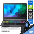 ACER PREDATOR HELIOS 300 PH315 - 54 - 71KT GAMING LAPTOP (ABYSSAL BLACK) | 15.6" QHD | i7 - 11800H | 16 GB DDR4 | 1TB SSD | RTX3070 | WIN11 + PREDATOR BACKPACK BLUE + PREDATOR GAMING CHAIR LK - 8103A - Nectostry