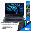 ACER Predator Helios 300 PH315 - 55 - 51BA Gaming Laptop (Abyssal Black) | 15.6" FHD | i5 - 12500H | 16GB DDR5 | 512GB SSD | RTX™ 3060 | Windows 11 Home | Predator Backpack 15.6 Blue | Gaming Chair LK - 8103A | Predator Cap - Nectostry