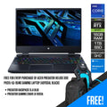 Acer Predator Helios 300 PH315 - 55 - 95NS Gaming Laptop (Abyssal Black) | 15.6” QHD | i9 - 12900H | 16 GB RAM DDR5 | 1TB SSD | RTX 3070Ti | Windows 11 Home | Predator Backpack 15.6 Blue | Predator Gaming Chair LK - 8103A - Nectostry