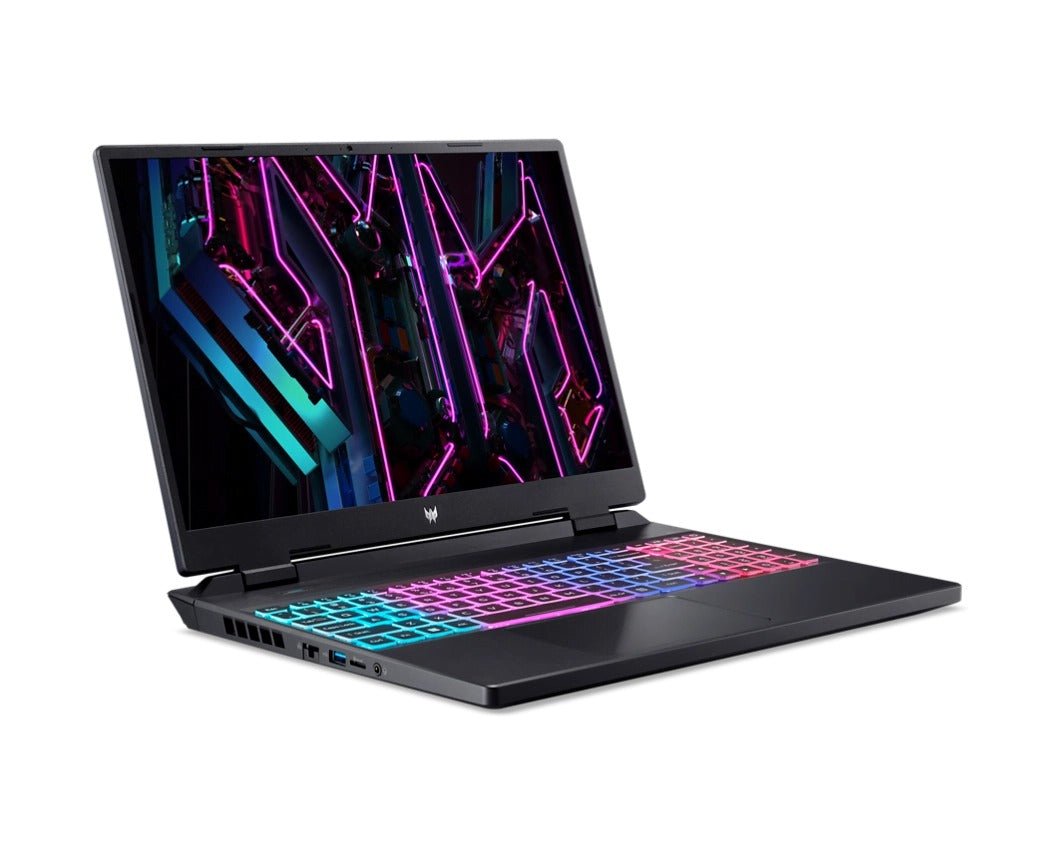 Acer Predator Helios Neo 16 PHN16 - 71 - 78Y5 Gaming Laptop (Obsidian Black) | 16" WQXGA 2560x1600 | IPS 165HZ | i7 - 13700HX | 16GB RAM | 512GB SSD | RTX 4060 | Windows 11 Home | MS Office Home & Student 2021 | Acer Predator Backpack - Nectostry