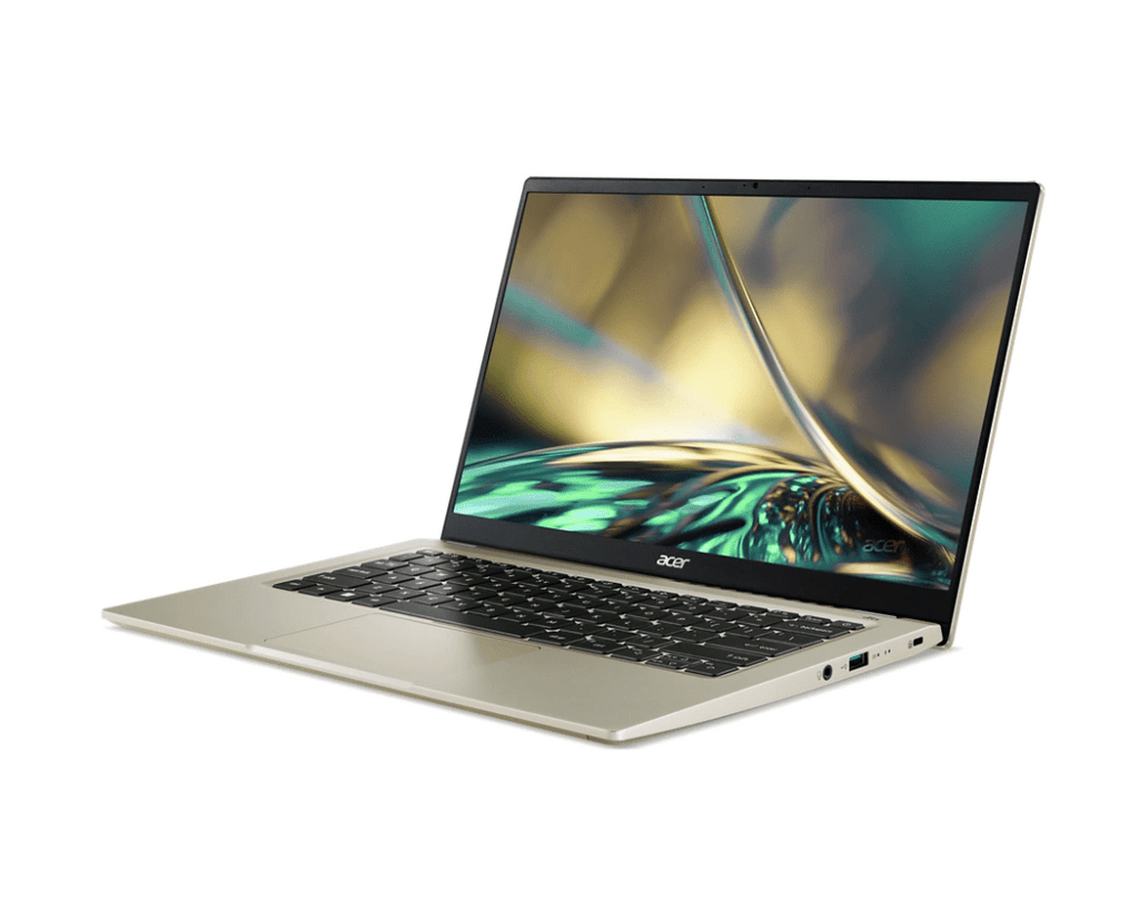 Acer Swift 3 SF314 - 512 - 797R Laptop (Haze Gold) | 14" QHD (2560x1440) | Intel Core i7 1260P | 16GB DDR4 | 1TB SSD | Intel Iris Xe Graphics | Windows 11 Home | MS Office H&S 2021 | Acer Entry Run Rate Backpack - Nectostry