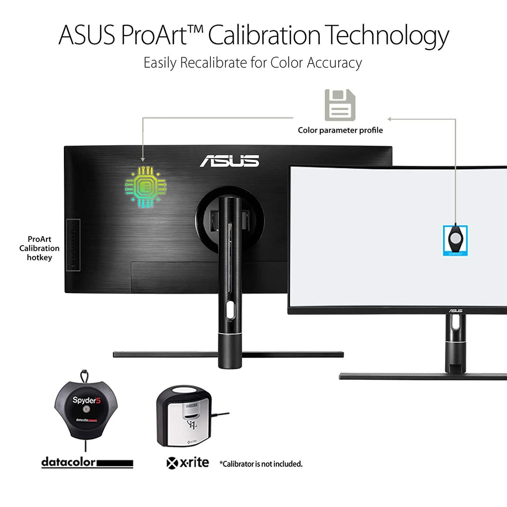 ASUS ProArt Display PA34VC 34.1 - INCH UWQHD Curved Professional Monitor - Nectostry
