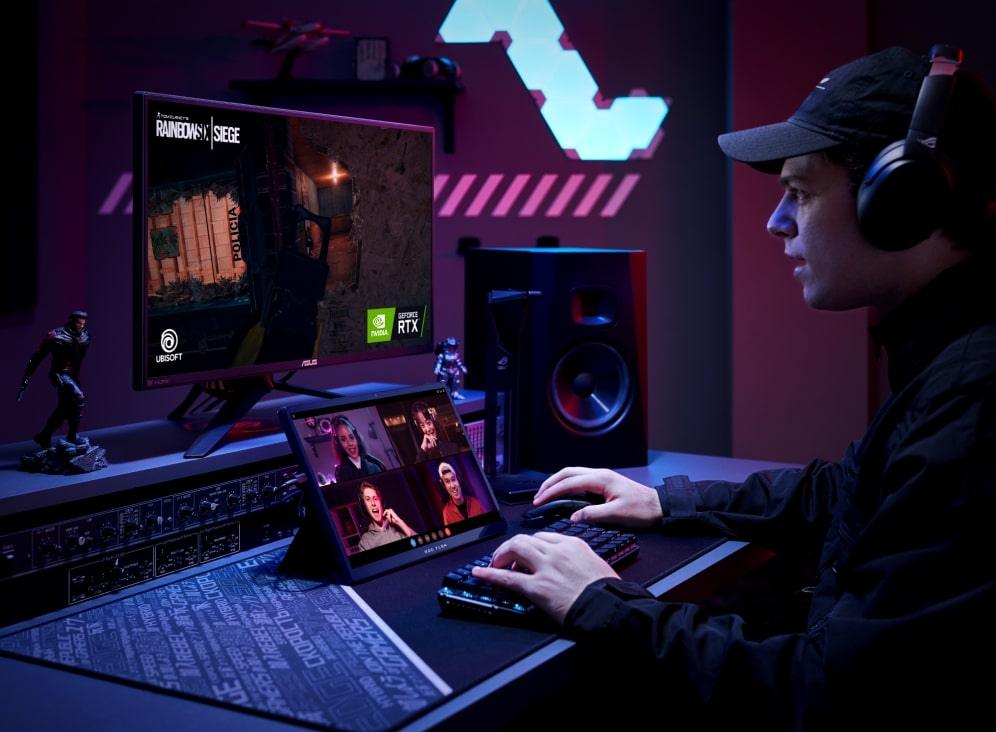 ASUS ROG FLOW Z13 (2022) GZ301ZA - LD072W GAMING LAPTOP (BLACK) | 13.4" WUXGA | i5 - 12500H | 16GB DDR5 | 512GB SSD | IRIS XE | WIN11 + ROG FLOW SLEEVE (2022) + ASUS PEN - Nectostry