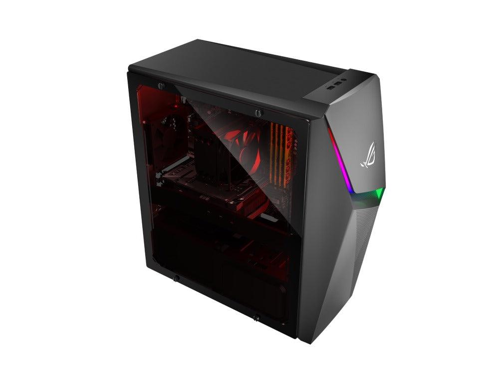 Asus ROG G10DK - 75700G007WS Gaming Desktop (Grey) | Ryzen 7 5700G | 16GB RAM | 256GB SSD + 1TB HDD | GTX 1650 | Windows 11 Home | MS Office Home & Student 2021 - Nectostry