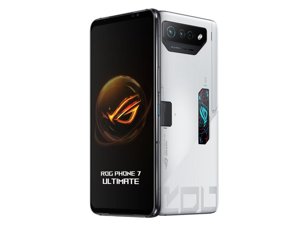 Asus ROG Phone 7 Ultimate 16GB+512GB Android 13 Snapdragon 8 Gen2 5G 6.78" FHD+ Gaming Mobile (Storm White) (AI2205 - D - 5D043WW) - Nectostry