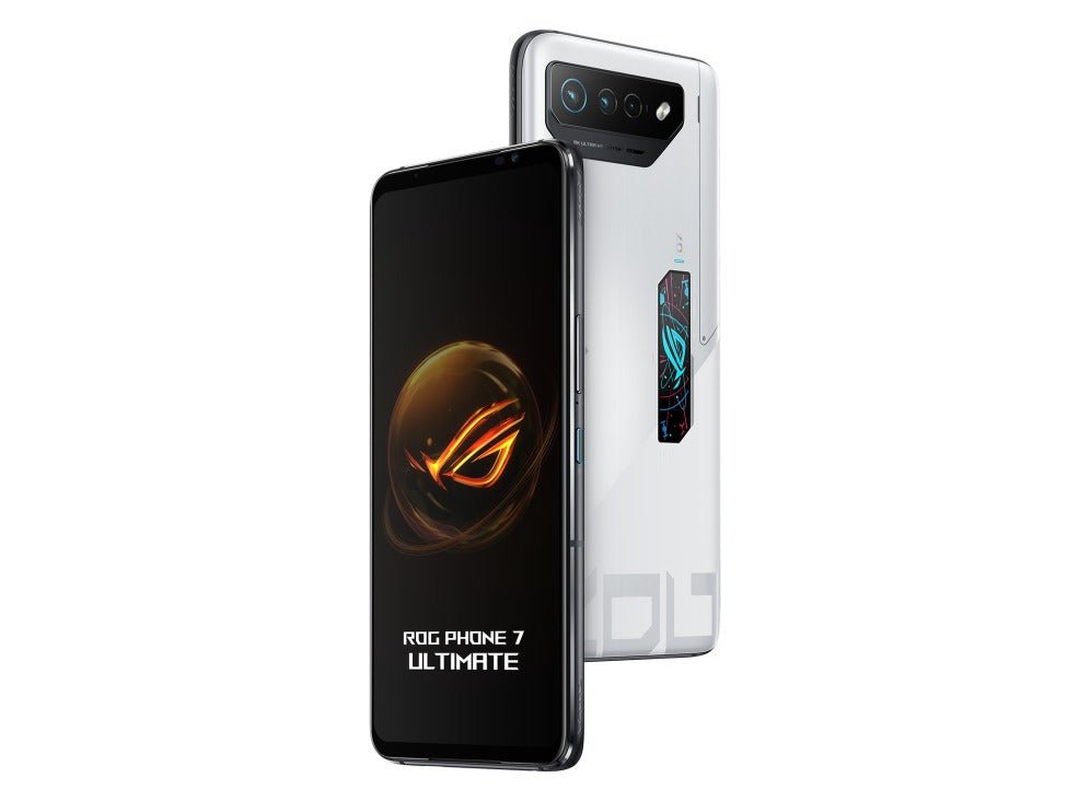 Asus ROG Phone 7 Ultimate 16GB+512GB Android 13 Snapdragon 8 Gen2 5G 6.78" FHD+ Gaming Mobile (Storm White) (AI2205 - D - 5D043WW) - Nectostry