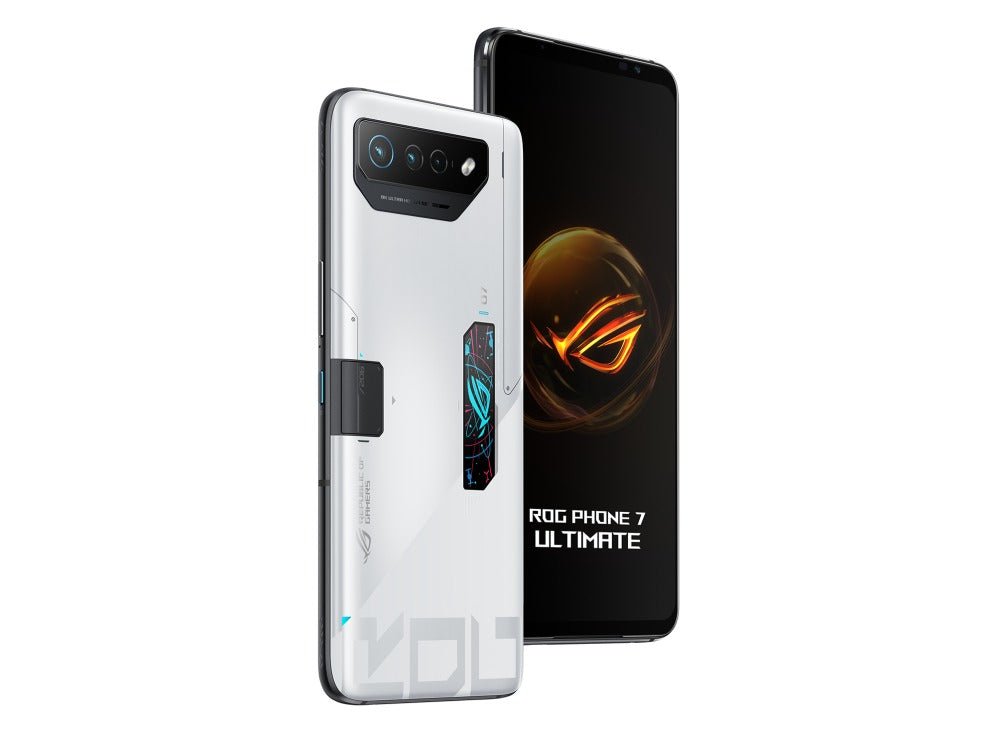 Asus ROG Phone 7 Ultimate 16GB+512GB Android 13 Snapdragon 8 Gen2 5G 6.78" FHD+ Gaming Mobile (Storm White) (AI2205 - D - 5D043WW) - Nectostry