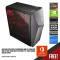 ASUS ROG STRIX G10DK - 75700G006WS AMD R7 - 5700G 16GB RAM 1TB HDD + 256GB SSD NV GTX1660TI 27L TOWER GAMING DESKTOP (GRAY) + MS OFFICE HOME & STUDENT 2021 - Nectostry