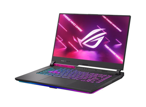 Asus ROG Strix G15 (2022) G513RS - HQ030WS Gaming Laptop (Electro Punk) | 15.6” WQHD | Ryzen 9 6900HX | 32GB RAM | 1TB M.2 SSD | RTX 3080 | Windows 11 Home | ROG Pink Backpack | Impact II Electro Punk | Type - C AC Adapter - Nectostry