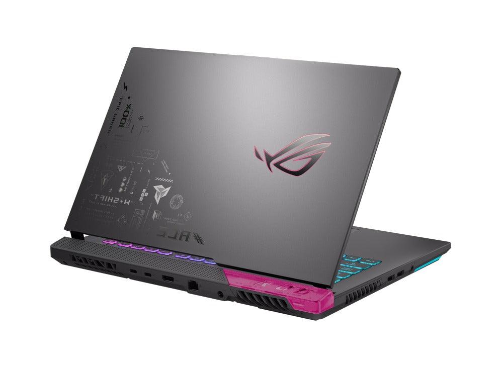 Asus ROG Strix G15 (2022) G513RS - HQ030WS Gaming Laptop (Electro Punk) | 15.6” WQHD | Ryzen 9 6900HX | 32GB RAM | 1TB M.2 SSD | RTX 3080 | Windows 11 Home | ROG Pink Backpack | Impact II Electro Punk | Type - C AC Adapter - Nectostry