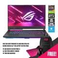 ASUS ROG Strix G15 G513RC - HN114W Laptop (Electro Punk) | 15.6" FHD | Ryzen™ 7 6800H | 8GB DDR5 | 512GB SSD | RTX™ 3050 | Windows 11 Home | Pink ROG Backpack | ROG STRIX Impact II Mouse - Nectostry