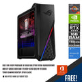 ASUS ROG STRIX G15DK - R5800X003WS AMD R7 - 5800X 16GB RAM 1TB HDD+512GB SSD NV RTX3060 TOWER GAMING DESKTOP (STAR BLACK) + MS OFFICE HOME & STUDENT 2021 - Nectostry