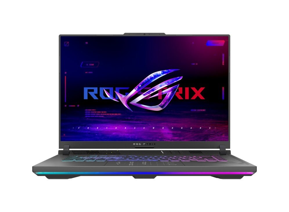 Asus ROG Strix G16 G614JV - N4225W Gaming Laptop (Eclipse Gray) | 16" WQXGA 240Hz (2560x1600) | i7 - 13650HX | 16GB RAM | 1TB SSD | RTX™ 4060 | Windows 11 Home | ROG Backpack | ROG Impact Gaming Mouse - Nectostry