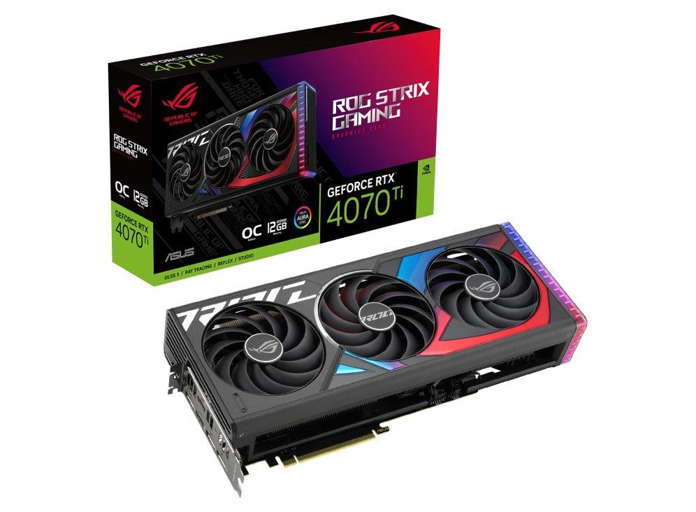 Asus ROG Strix GeForce RTX 4070 Ti O12G Gaming Graphics Card - Nectostry