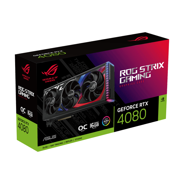 ASUS ROG Strix GeForce RTX 4080 O16G Gaming Graphics Card - Nectostry