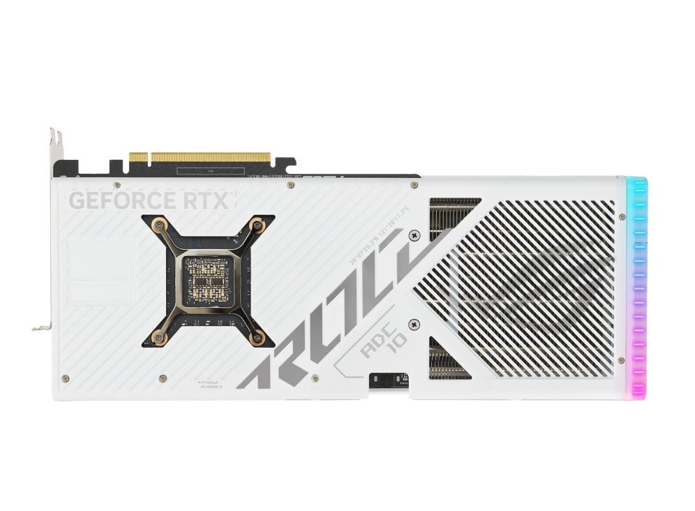 Asus ROG Strix GeForce RTX 4080 OC 16GB GDDR6X Gaming Graphics Card (White) - Nectostry
