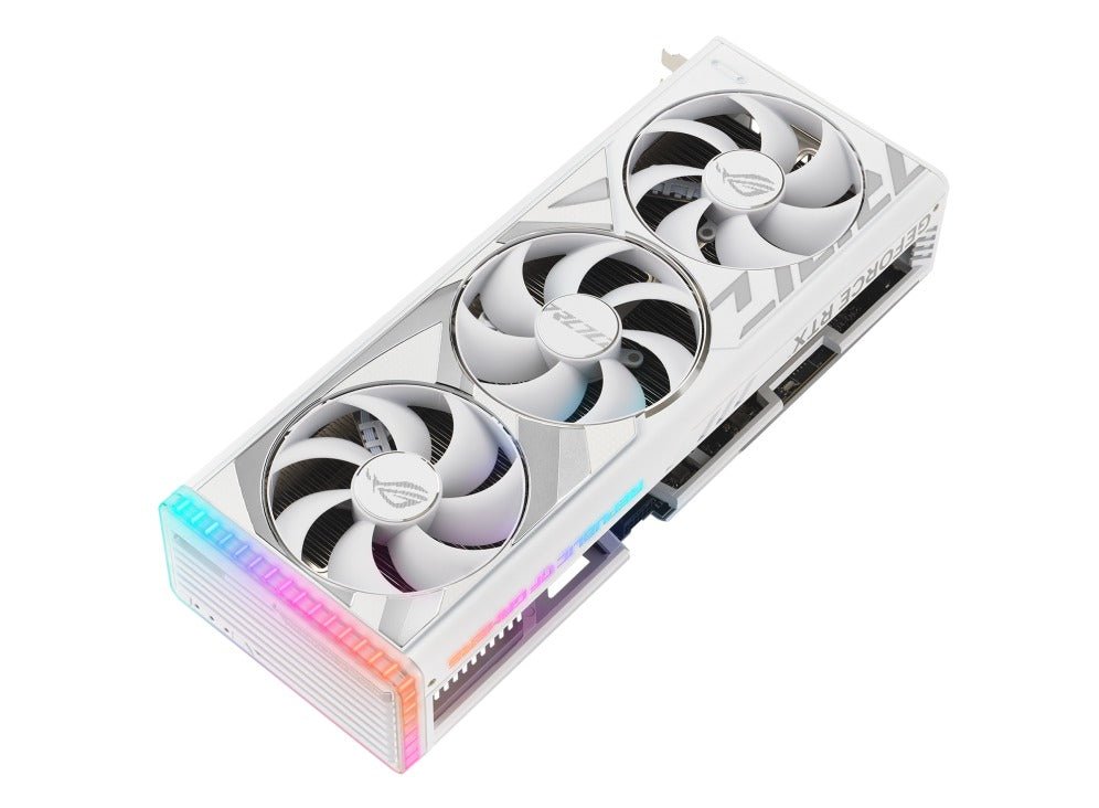 Asus ROG Strix GeForce RTX 4090 24GB OC Edition Gaming Graphics Card (White) - Nectostry