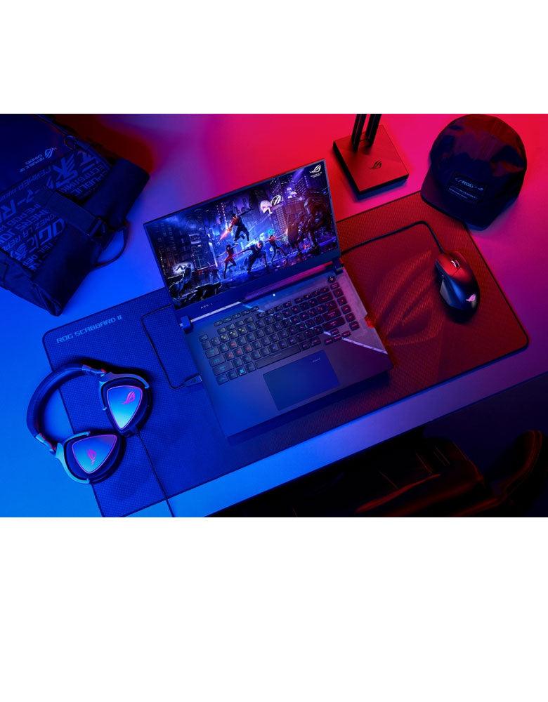 ASUS ROG STRIX SCAR 15 G533ZM - LN022WS 15.6 - INCH WQHD 240HZ GAMING LAPTOP (OFF BLACK) + MS OFFICE H&S 2021 + ROG CHAKRAM CORE MOUSE P511 + ROG BACKPACK - Nectostry