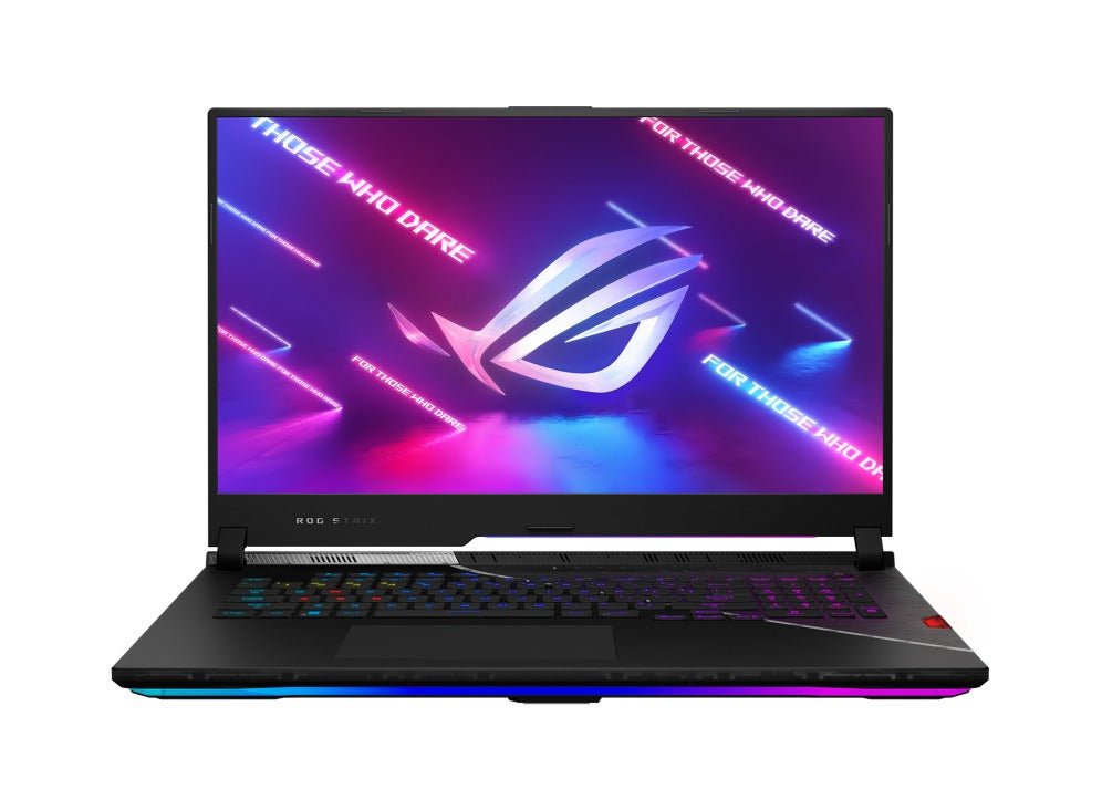 Asus ROG Strix Scar 17 G733ZW - LL123WS Gaming Laptop (Off Black) | 17.3" QHD (2560 x 1440) | Core i9 12900H | 32GB RAM | 2TB SSD | RTX 3070 Ti | Windows 11 Home | ROG Backpack | ROG Chakram Core Mouse P511 - Nectostry