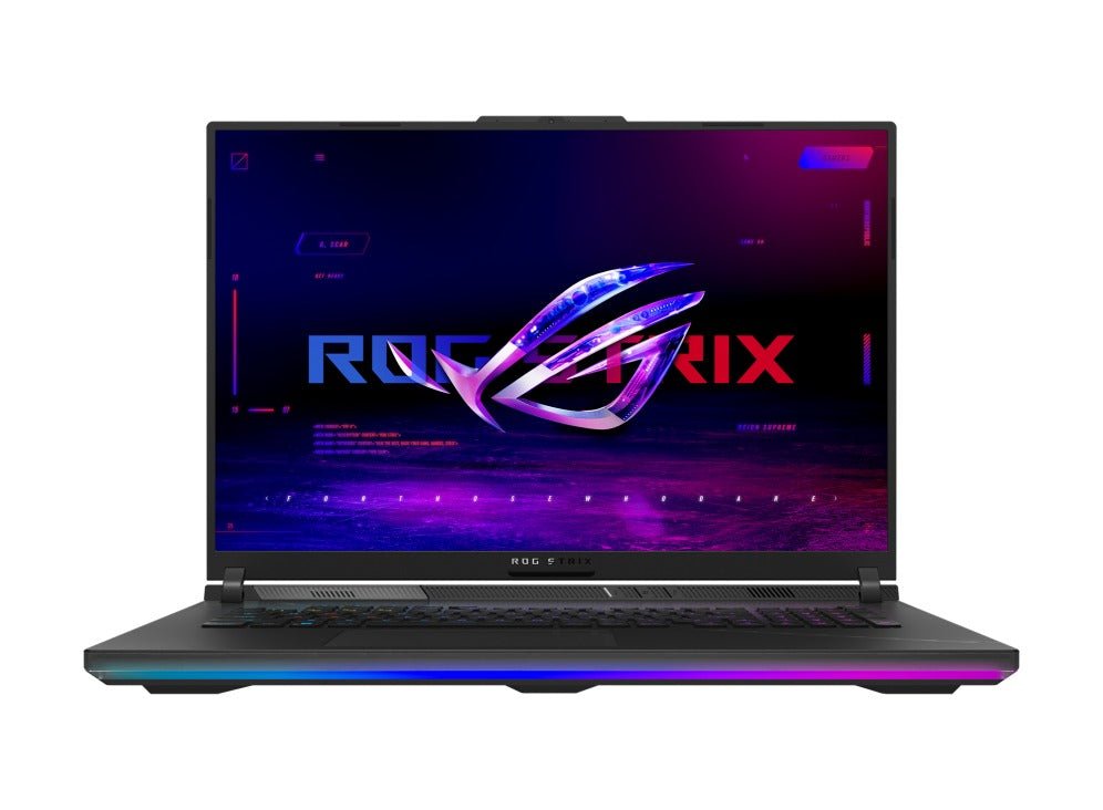 Asus ROG Strix Scar 18 G834JY - N6014WS Gaming Laptop (Black) | 18" QHD+ (2560x1600 WQXGA) | i9 13980HX | 32GB RAM | 2TB SSD | RTX 4090 | Windows 11 Home | ROG Gladius III Mouse | ROG Backpack - Nectostry