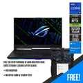 Asus ROG Strix Scar (2022) G733CW - LL007WS Laptop (Black) | 17" WQHD | i9 - 12950HX | 32GB RAM | 2TB M.2 SSD | RTX 3070 Ti | Windows 11 Home | MS Office Home & Student 2021 | ROG Backpack - Nectostry