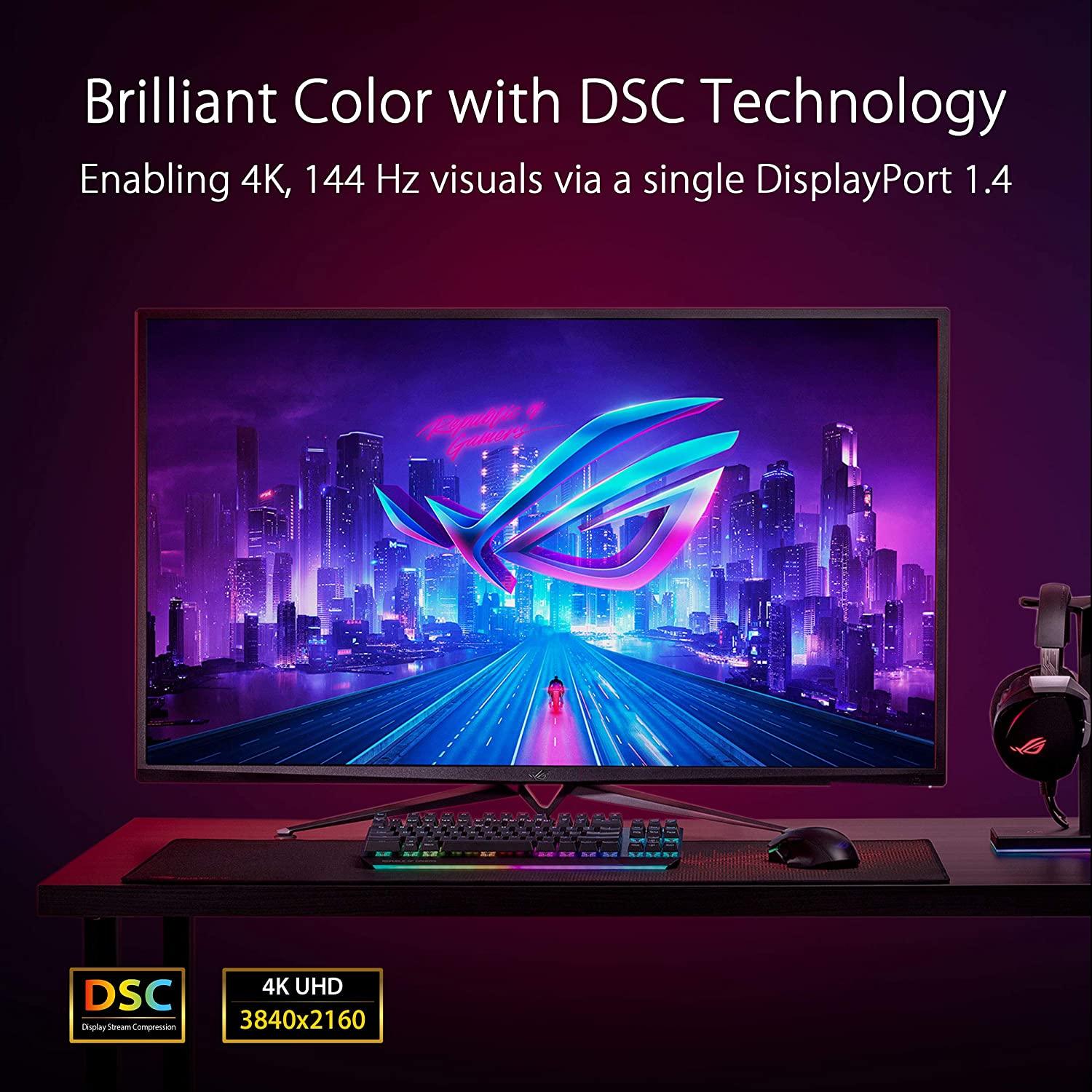 ASUS ROG Swift PG43UQ 43" 4K DSC Gaming Monitor - Nectostry