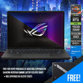 Asus ROG Zephyrus G14 GA402NU - N2035W Gaming Laptop (Eclipse Gray) | 14" QHD+ (2560 x 1600) | Ryzen™ 7 7735HS | 16GB RAM | 512GB SSD | RTX 4050 | Windows 11 Home | ROG Zephyrus G14 Sleeve (2022) - Nectostry