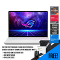 ASUS ROG Zephyrus G14 GA402RJ - L8162WS Gaming Laptop (Moonlight White Anime Matrix) | 14" QHD | Ryzen™ 7 6800HS | 16GB RAM | 1TB SSD | RX 6700S | Windows 11 Home | G14 Sleeve (2022) | ROG Impact Mouse - Nectostry