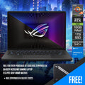 Asus ROG Zephyrus G14 GA402XV - N2053WS Gaming Laptop (Eclipse Gray Anime Matrix) | 14" QHD+ (2560x1600) 165Hz | Ryzen 9 7940HS | 16GB RAM | 1TB SSD | RTX 4060 | Windows 11 Home | ROG Zephyrus G14 Sleeve (2022) - Nectostry
