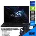 Asus ROG Zephyrus M16 (2023) GU604VY - NM042WS Gaming Laptop (Off Black Anime Matrix Ver.) | 16" QHD+ | Intel i9 13900H | 64GB RAM | 2TB SSD | RTX 4090 | Windows 11 Home | MS Office H & S | ROG Backpack | Fusion II 300 | Gladius III Mouse | Type - C 100W AC - Nectostry