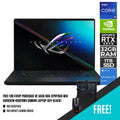 ASUS ROG ZEPHYRUS M16 GU603ZW - K8029WS GAMING LAPTOP (OFF - BLACK) | 16” WQXGA 165HZ | i9 - 12900H | 32GB DDR5 | 1TB SSD | RTX 3070 TI | WIN11 + ROG BACKPACK + ROG IMPACT GAMING MOUSE - Nectostry