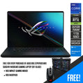 Asus ROG Zephyrus M16 GU604VI - N4085WS Gaming Laptop (Off Black) | 16" QHD+ (2560x1600 WQXGA) | i9 13900H | RTX 4070 | 1TB SSD | 32GB RAM | ROG Impact Gaming Mouse | ROG Backpack - Nectostry