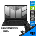 Asus TUF Dash F15 (2022) FX517ZM - HQ061W Gaming Laptop (Off Black) | 15.6” WQHD | i5 - 12450H | 8GB RAM | 1TB M.2 SSD | RTX 3060 | Windows 11 Home | TUF Gaming Backpack | TUF Gaming Mouse - Nectostry