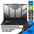 ASUS TUF Dash F15 (2022) FX517ZM - HQ148W Gaming Laptop (Moonlight White) | 15.6" WQHD | i7 - 12650H | 16GB RAM DDR5 | 1 TB SSD | Windows 11 Home | TUF Gaming Backpack | ASUS TUF P304 M5 V2 Gaming Mouse - Nectostry