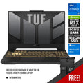 ASUS TUF F15 FX507ZC - HN067W GAMING LAPTOP | 15.6" FHD | i7 - 12700H | 16GB DDR5 | 512GB SSD | RTX 3050 | WIN11 + TUF GAMING BAG - Nectostry