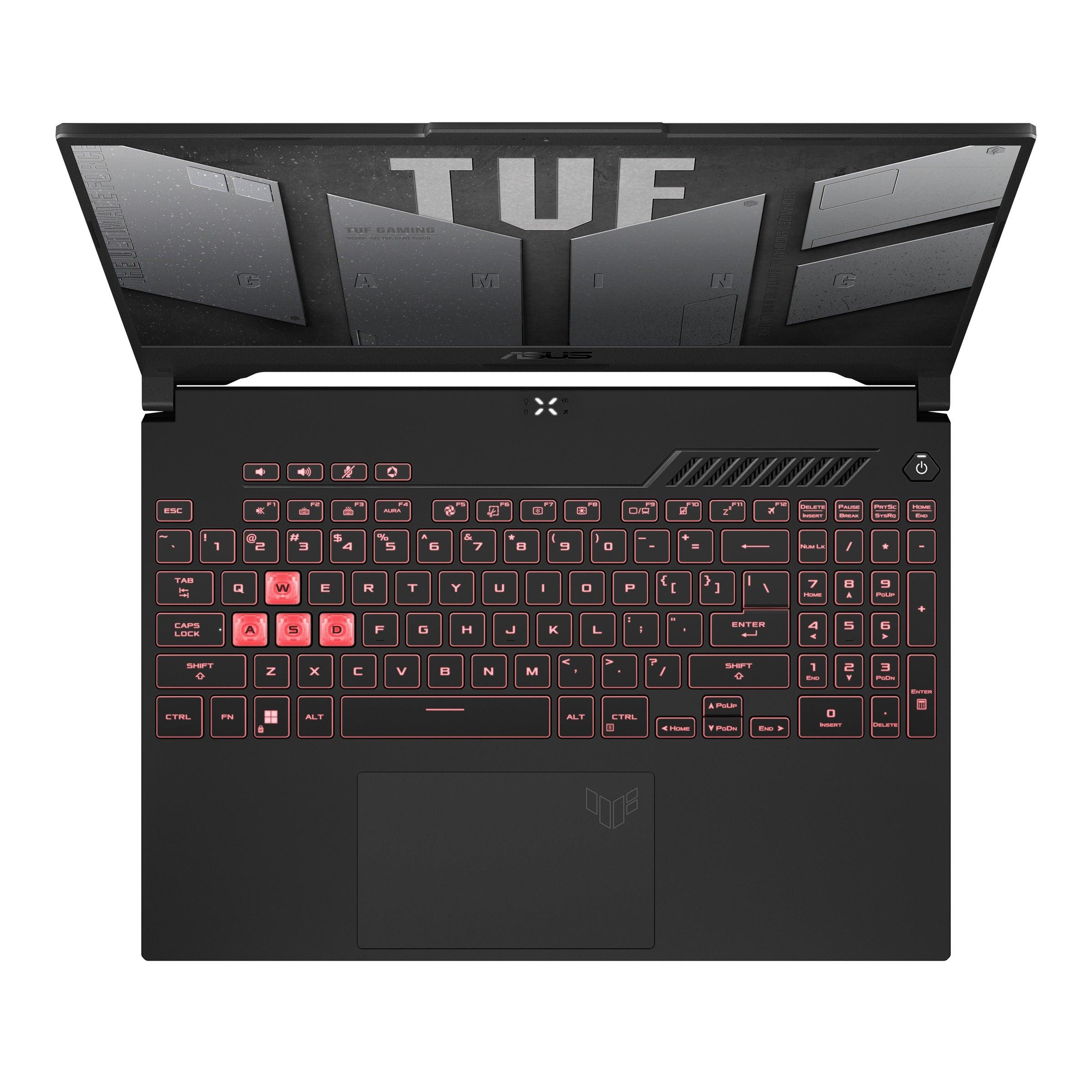 ASUS TUF Gaming A15 (2022) FA507RE - HN014W Laptop (Mecha Gray) | 15.6" FHD | Ryzen™ 7 6800H | 8GB DDR5 | 512GB SSD | RTX™ 3050 Ti | Windows 11 Home | TUF Gaming Backpack - Nectostry