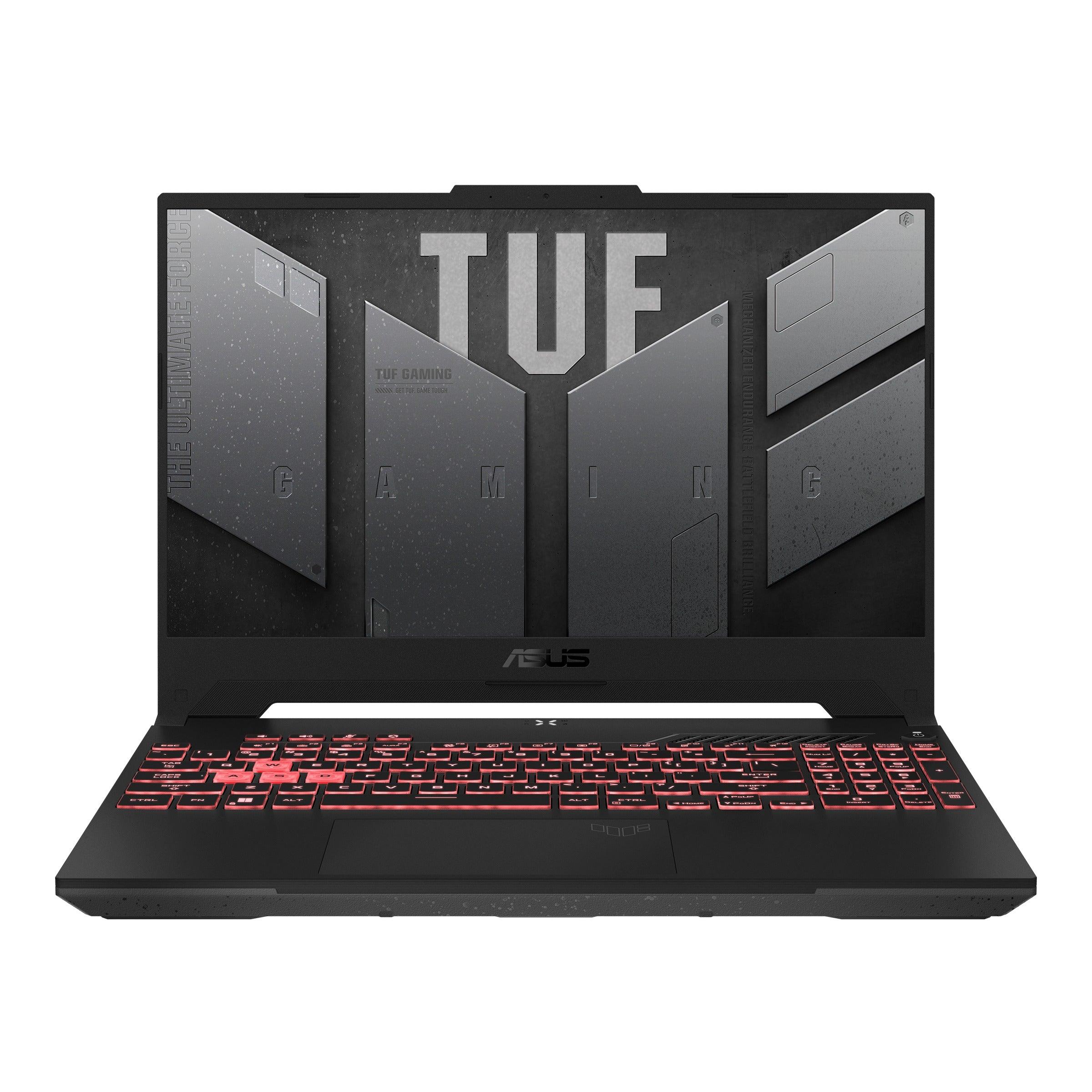 ASUS TUF Gaming A15 (2022) FA507RE - HN014W Laptop (Mecha Gray) | 15.6" FHD | Ryzen™ 7 6800H | 8GB DDR5 | 512GB SSD | RTX™ 3050 Ti | Windows 11 Home | TUF Gaming Backpack - Nectostry