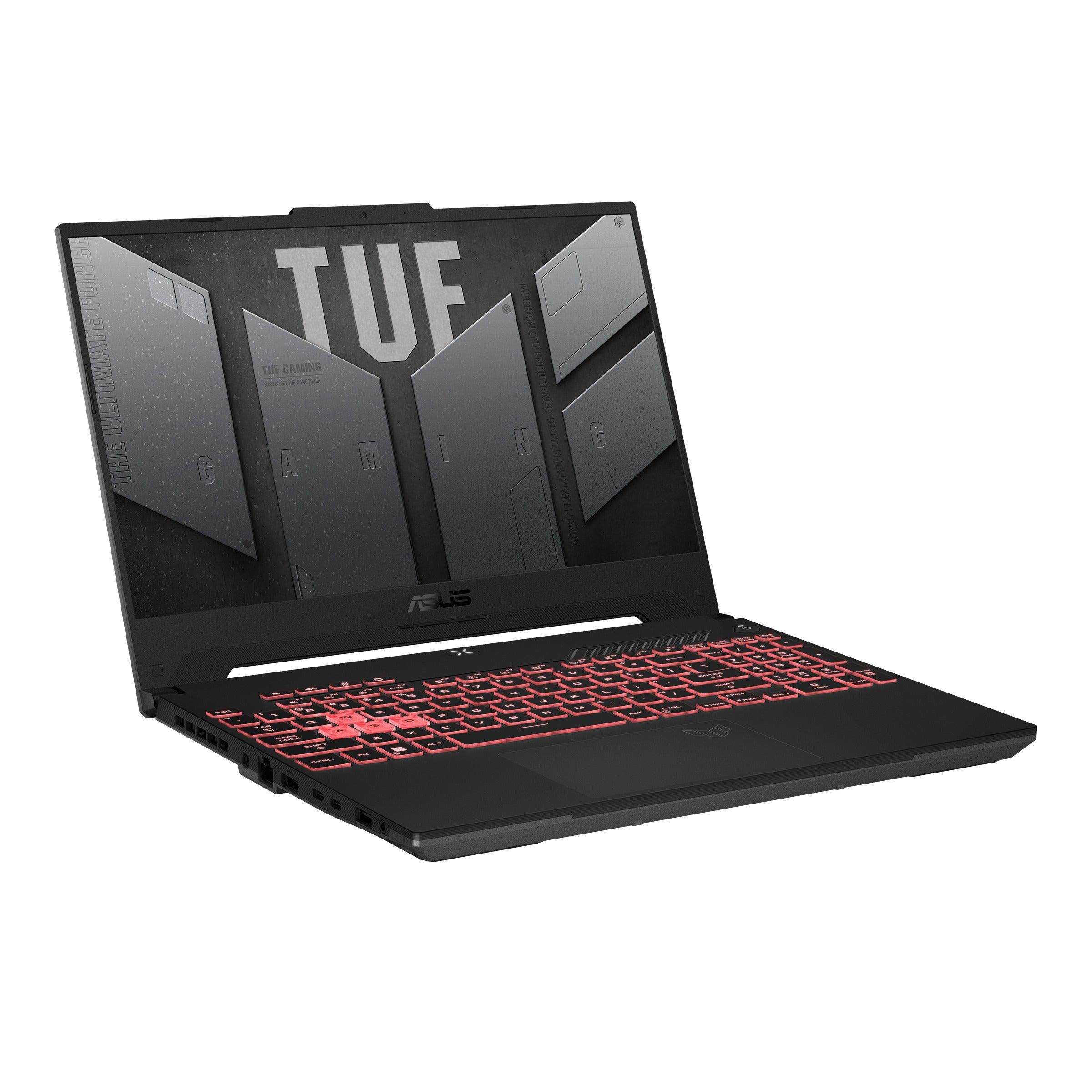 ASUS TUF Gaming A15 FA507RM - HN123W Laptop (Mecha Gray) | 15.6" FHD | 16GB DDR5 | 512GB SSD | RTX™ 3060 | Windows 11 Home | TUF Gaming Backpack - Nectostry