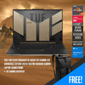 Asus TUF Gaming A16 Advantage Edition (2023) FA617NS - N3089W Gaming Laptop (Sandstorm) | 16" WUXGA 165Hz (1920x1200) | Ryzen 7 7735HS | 8GB RAM | 512GB SSD | AMD Radeon RX 7600S | Windows 11 Home | TUF Gaming Backpack - Nectostry