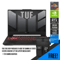 ASUS TUF Gaming A17 (2022) FA707RE - HX042W Laptop (Mecha Gray | 17.3” FHD | Ryzen 7 6800H | 8GB DDR5 | 1TB SSD | RTX 3050 Ti | Windows 11 Home | TUF Gaming Backpack - Nectostry