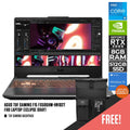 ASUS TUF GAMING F15 FX506HM - HN102T LAPTOP (ECLIPSE GRAY) | 15.6” FHD | i5 - 11400H | 8GB DDR4 | 512GB SSD | RTX™ 3060 | WIN10 + TUF GAMING BACKPACK + TUF STICKER - Nectostry