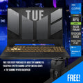 Asus TUF Gaming F15 FX507VU4 - LP077W Gaming Laptop (Mecha Gray) | 15.6” FHD 144Hz (1920x1080) | i7 - 13700H | 8GB RAM | 512GB SSD | RTX 4050 | Windows 11 Home | TUF Gaming VP4700 Backpack - Nectostry